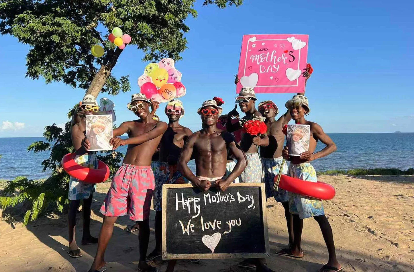 Greeting Video from Africa - Beach Boy