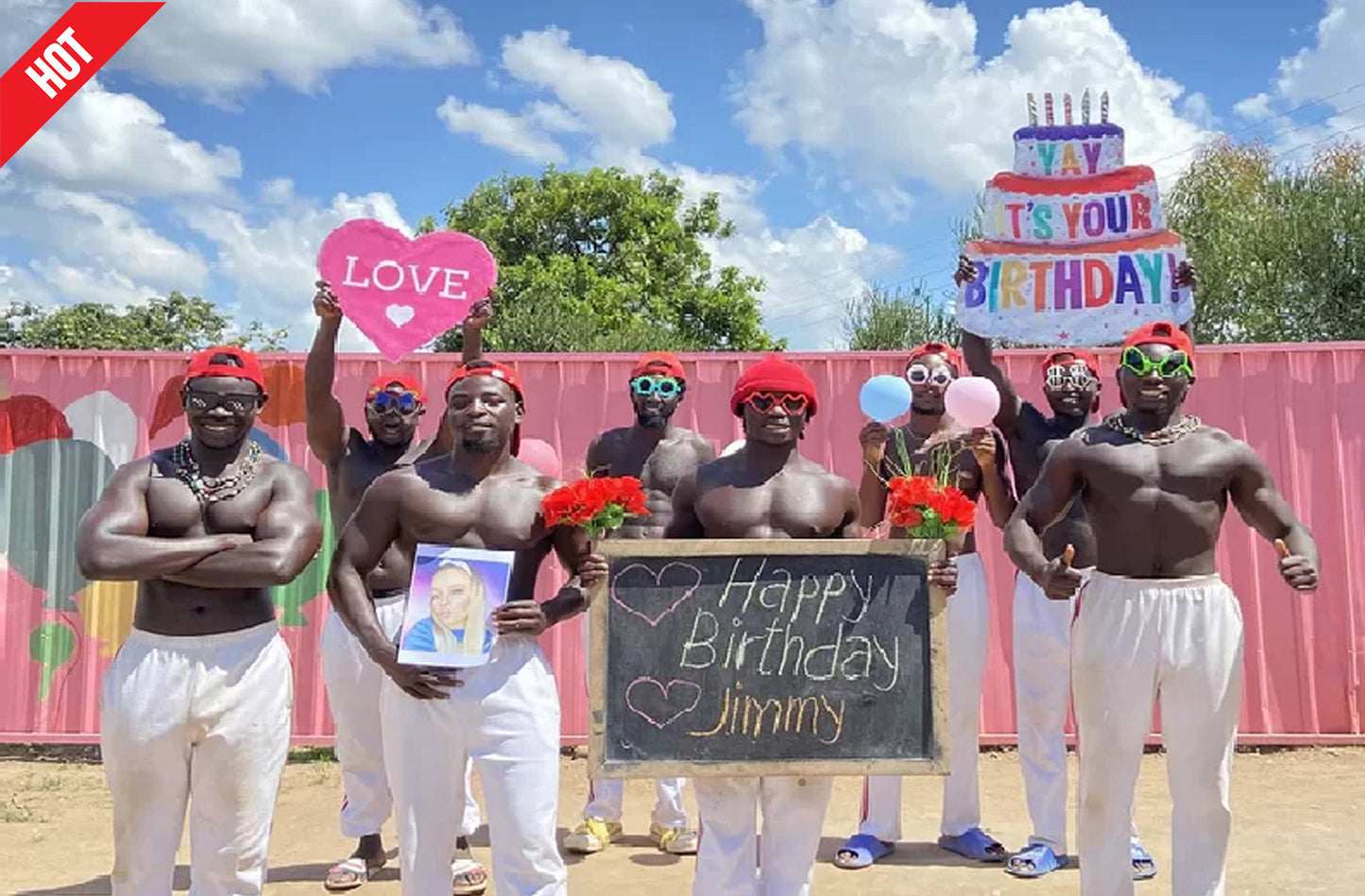 Greeting Video from Africa - Love Team