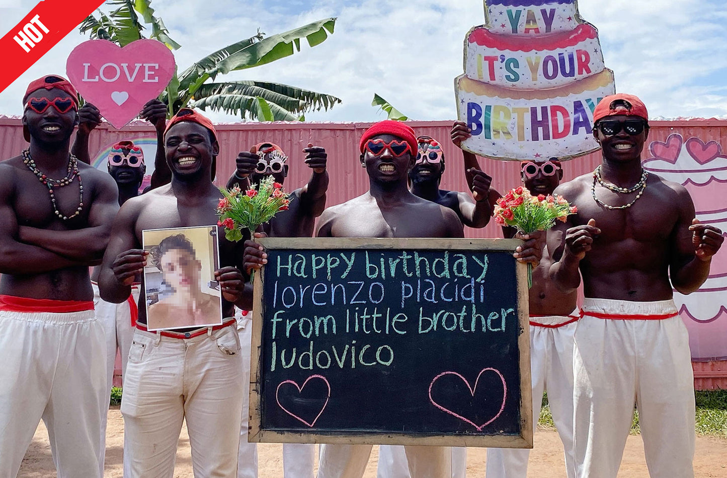 Greeting Video from Africa - Love Team