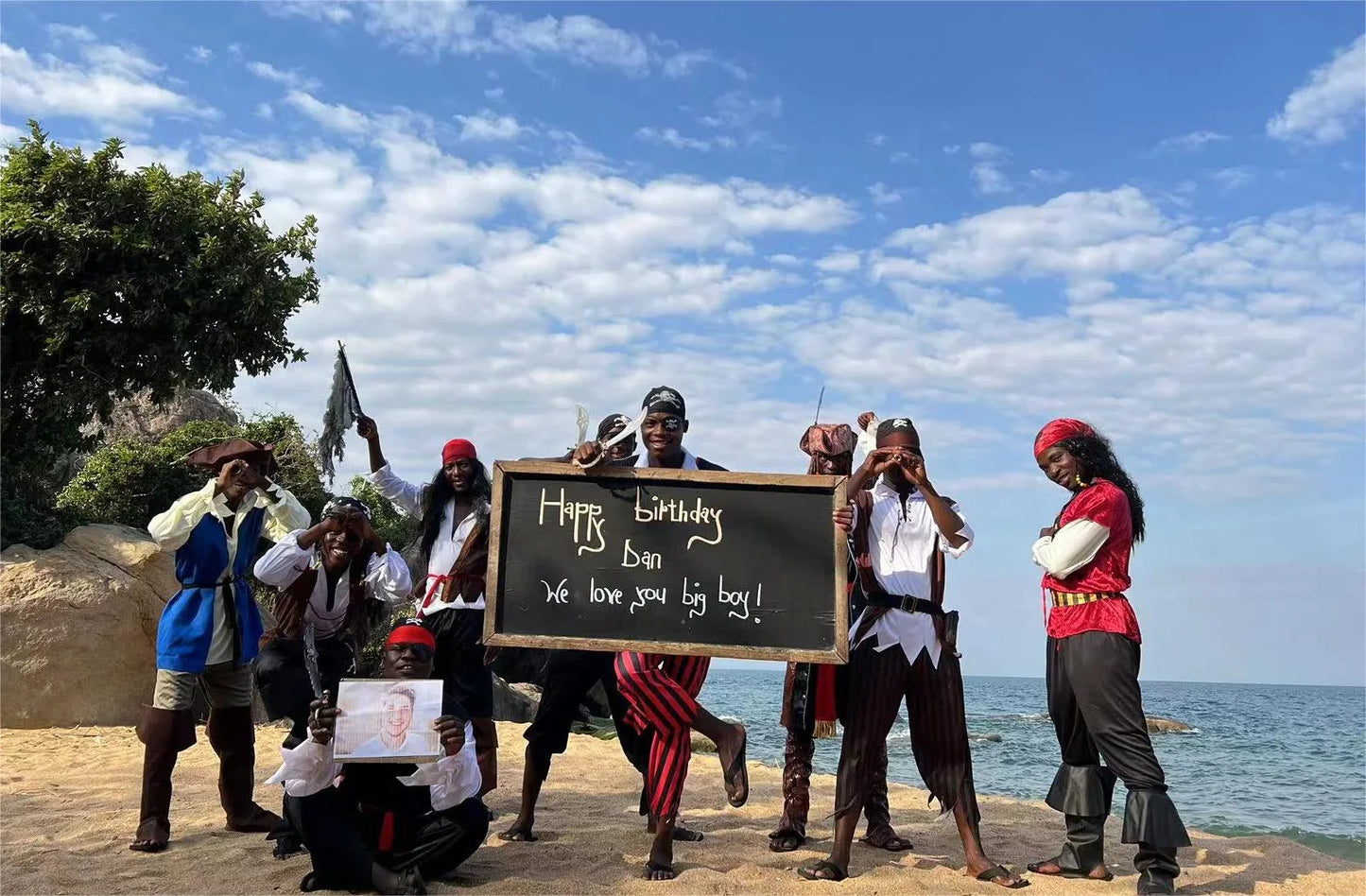 Greeting Video from Africa - Bucs Team