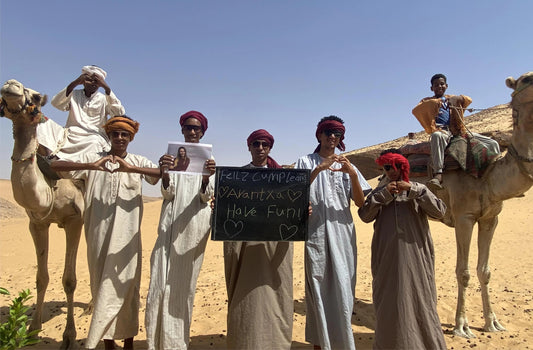 Greeting Video from Africa - Desert Camel