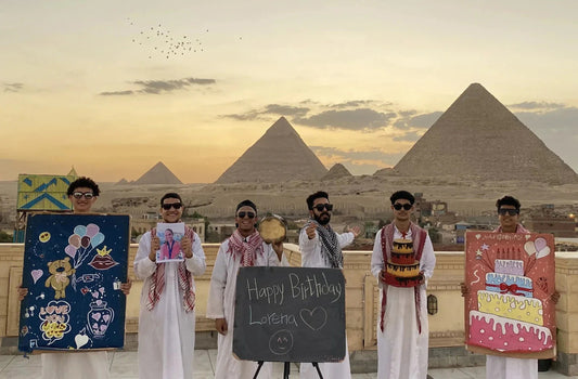Greeting Video from Africa - Egyptian Pyramids