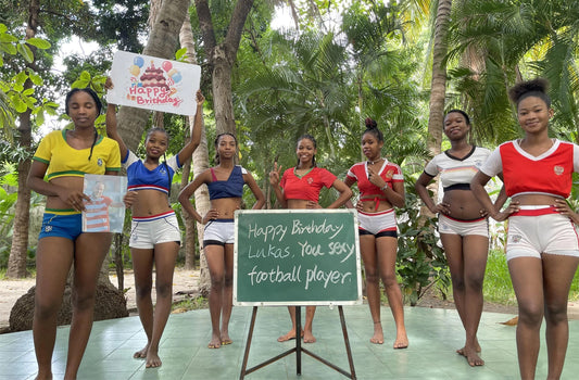 Greeting Video from Africa - Football Baby