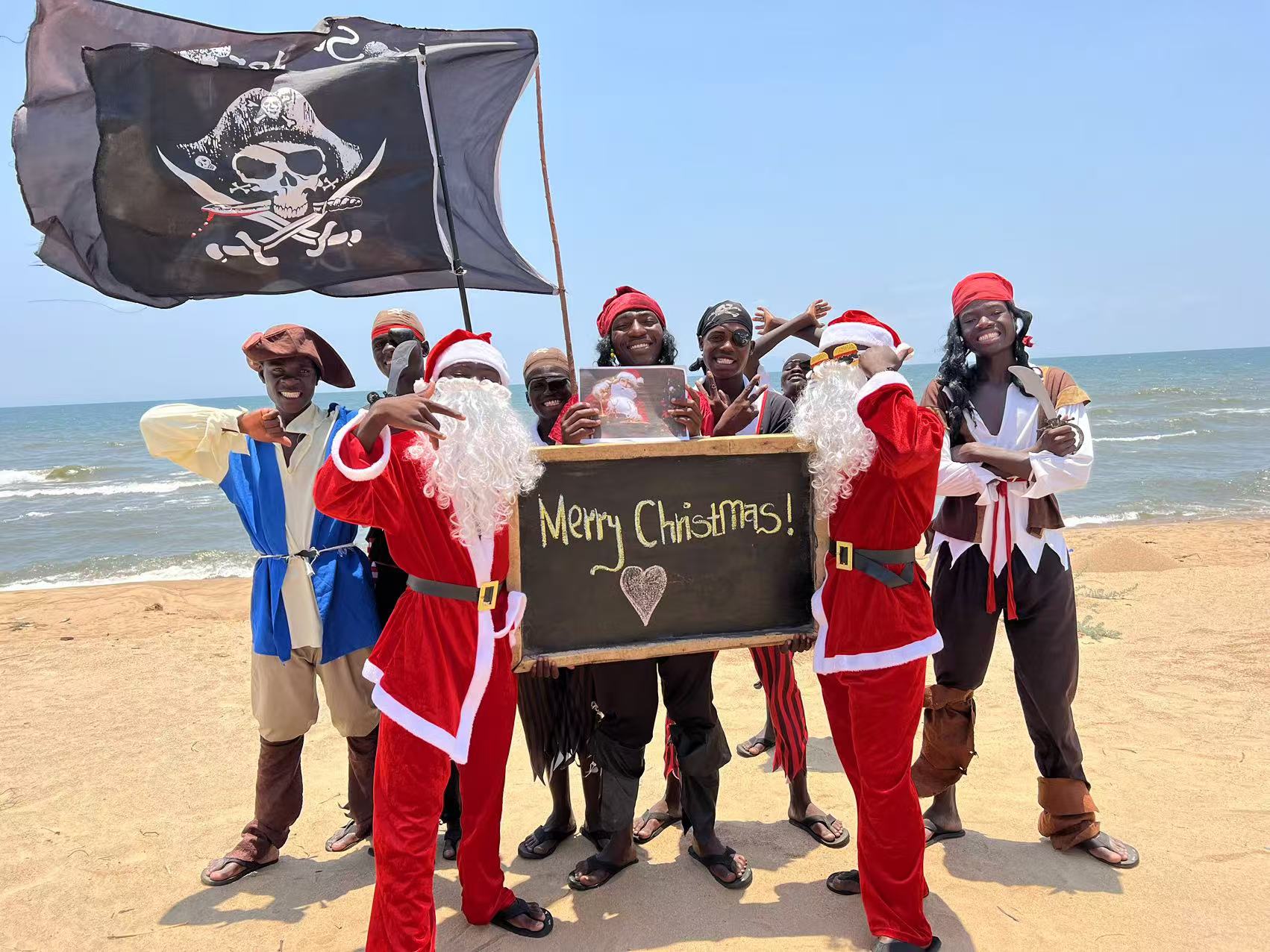 Greetings video from Africa Christmas