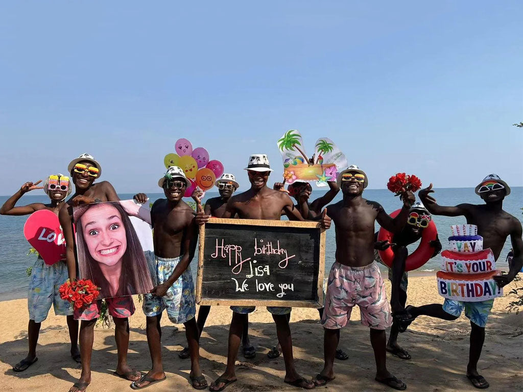 Greeting Video from Africa - Beach Boy Big Photo