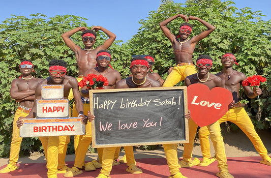 Greeting Video from Africa-Sun