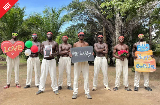 Greeting Video from Africa - White Pants