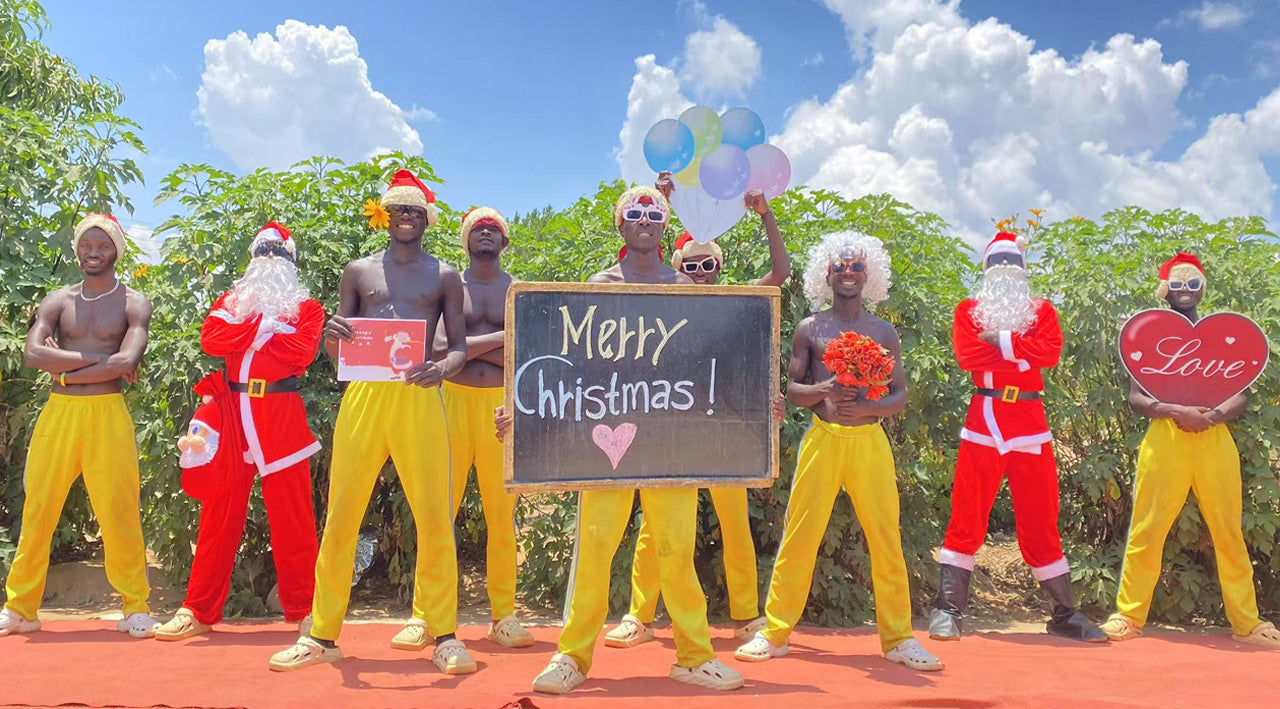 Greetings video from Africa Christmas