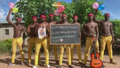 Greeting Video from Africa-Sun