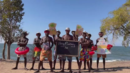 Greeting Video from Africa - Beach Boy