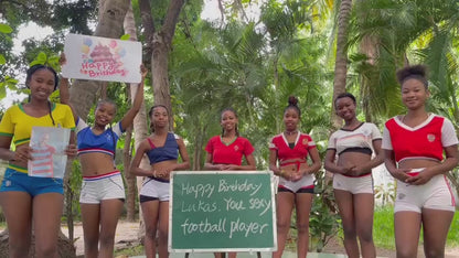 Greeting Video from Africa - Football Baby