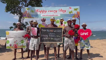 Greeting Video from Africa - Beach Boy