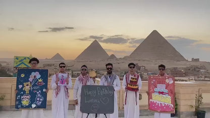 Greeting Video from Africa - Egyptian Pyramids